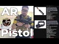 Strike Industries Pistol Buffer Tube/Receiver Extension Kit, AR-15, Fortis Manufacturing Castle Nut