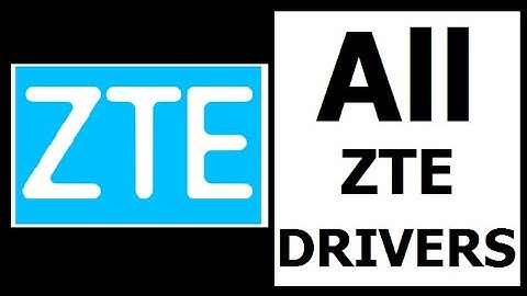 All ZTE USB Driver