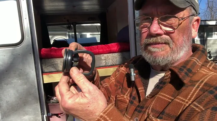 Step van Ham radio setup, and tarp failure.