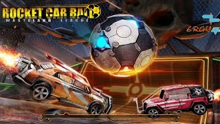 لعبة كرة قدم السيارات مهكرة Rocket Car Ball apk | مستوحاة من اللعبة الشهيرة Rocket League 2021 screenshot 1