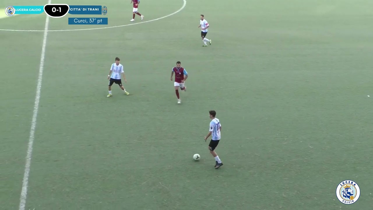 𝐋𝐮𝐜𝐞𝐫𝐚 𝐂𝐚𝐥𝐜𝐢𝐨 - 𝐂𝐢𝐭𝐭𝐚̀ 𝐝𝐢 𝐓𝐫𝐚𝐧𝐢 𝟏-𝟏, 𝐠𝐨𝐥 𝐞 𝐡𝐢𝐠𝐡𝐥𝐢𝐠𝐡𝐭𝐬| 𝐏𝐫𝐨𝐦𝐨𝐳𝐢𝐨𝐧𝐞 𝐩𝐮𝐠𝐥𝐢𝐚 𝐠𝐢𝐫𝐨𝐧𝐞 𝐀