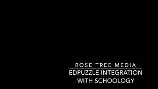 EdPuzzle Integration with Schoology