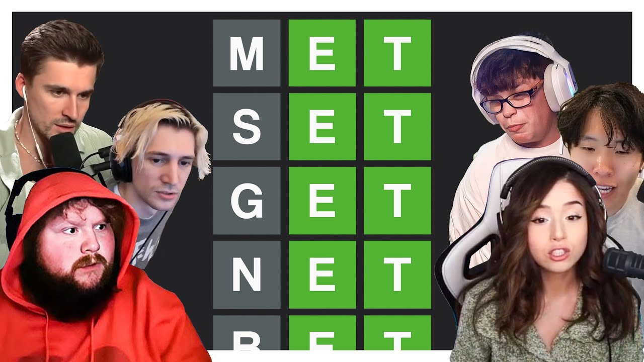 When Streamers Play Wordle..