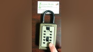 Lock Box Instruction Video.