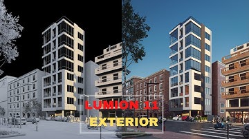 Lumion 11 Realistic Render Tutorial | High-Rise Building