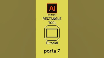 Rectangle tool|Adobe illustrator #rectangletool #adobeillustrator #tutorial#adobesoftware#shortvideo