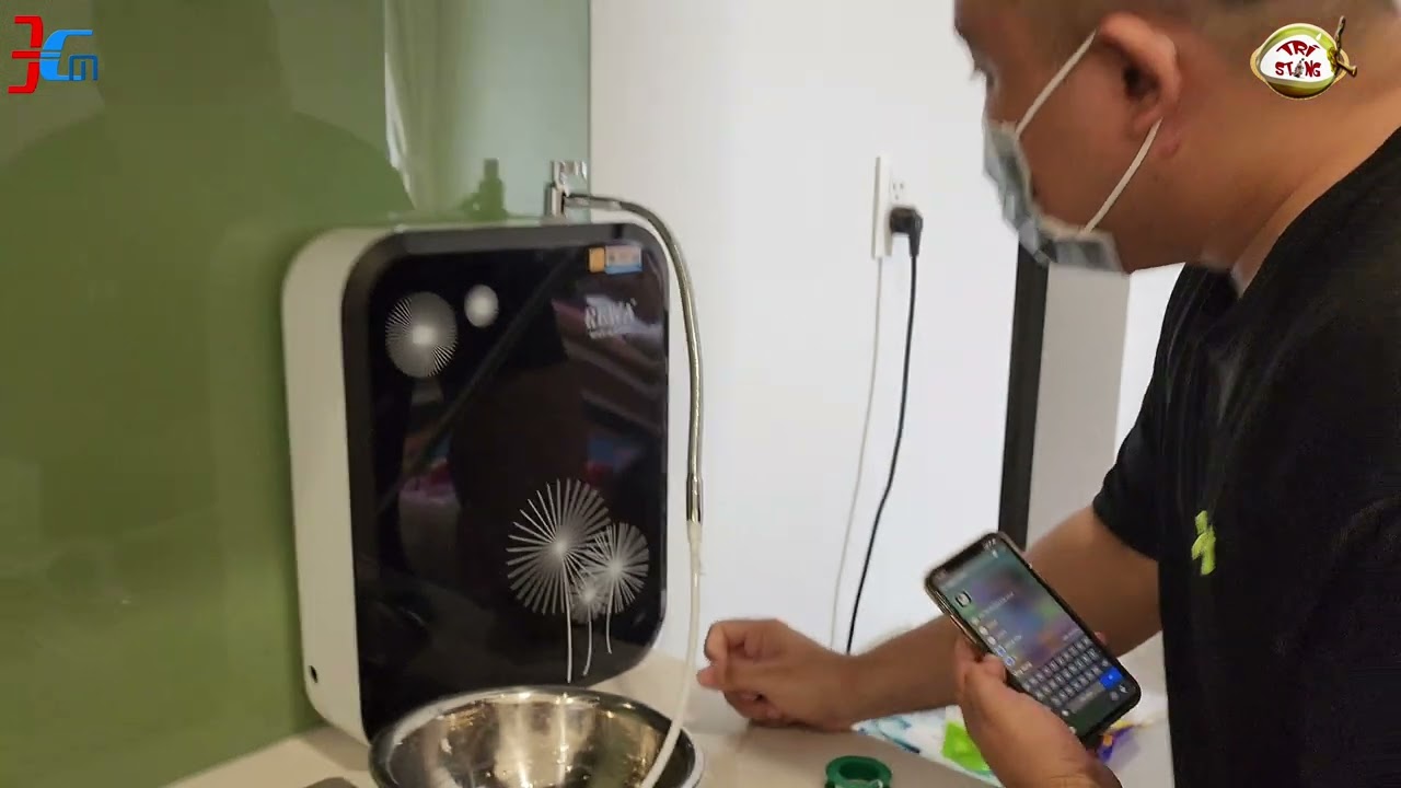 REVIEW TEST MÁY CHÍNH HÃNG MÁY LỌC NƯỚC UỐNG TẠI VÒI... - youtube