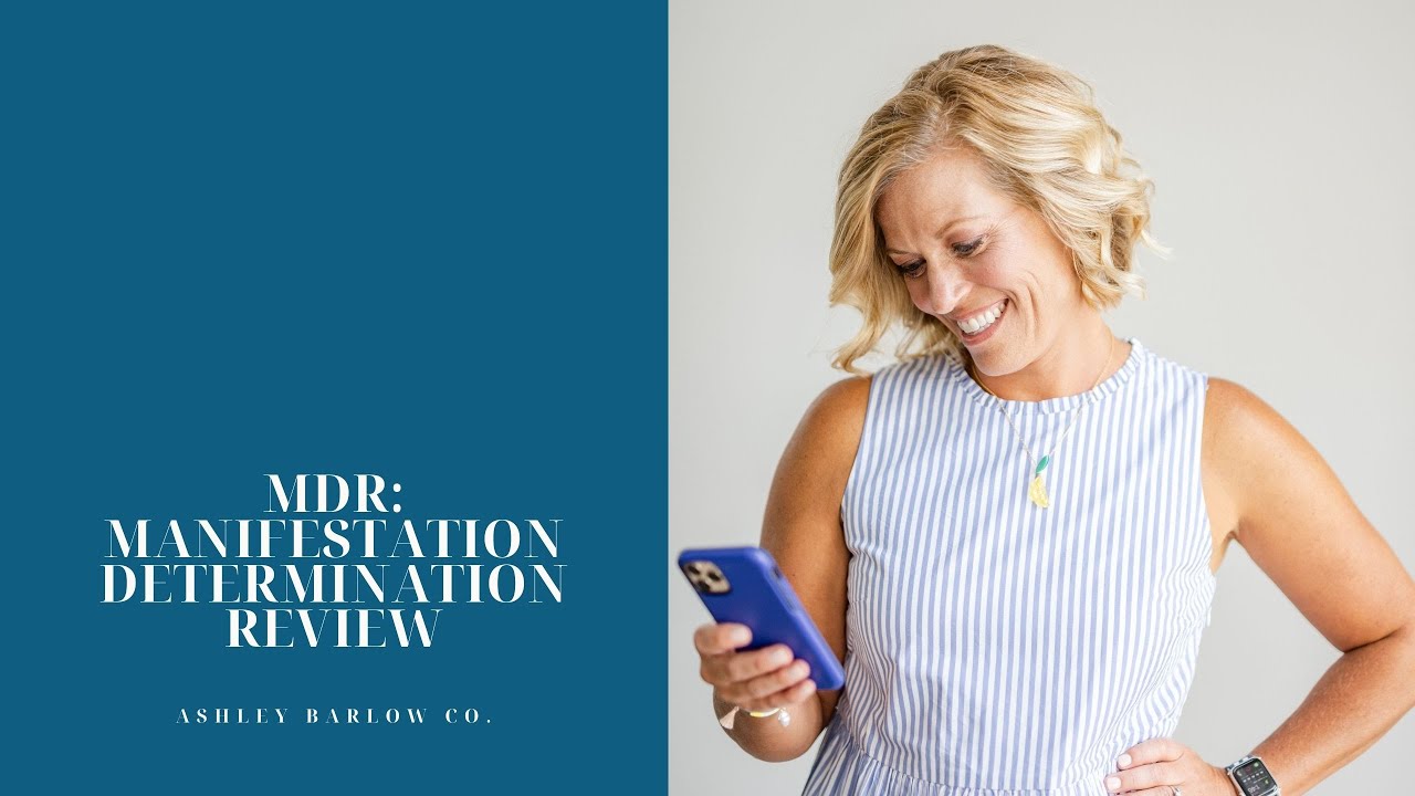 MDR: Manifestation Determination Review - YouTube