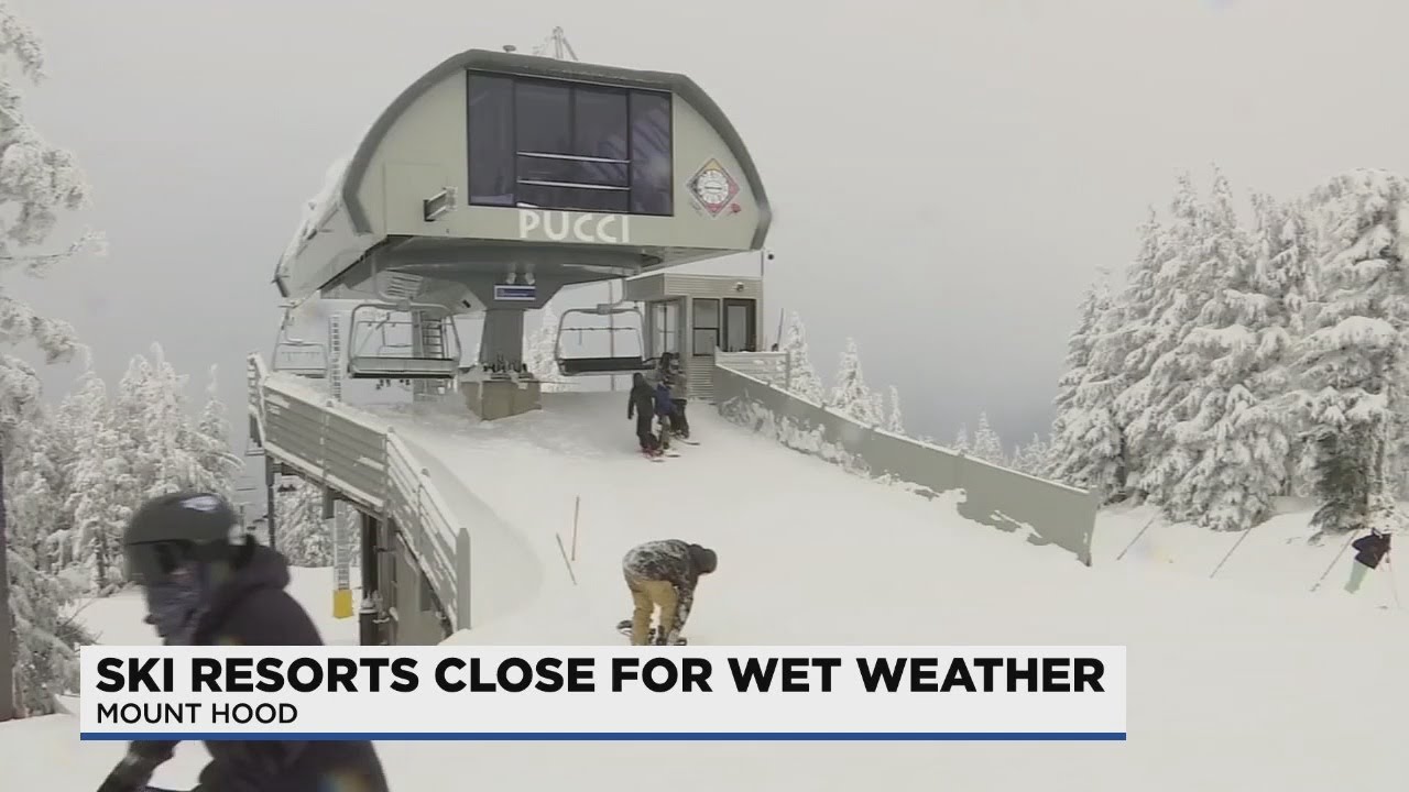 Rainy, windy weather temporarily shuts down operations at all three Mt