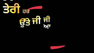 Manda Changa Bol || Sarthi k || Black Background Status || Whatsapp Status Video || Punjabi Song 201