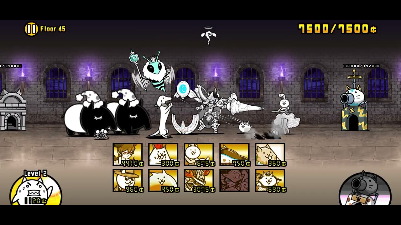 Battle cats- testing lunos 