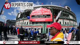 Cubs Wrigley Field Opening Day 2016
