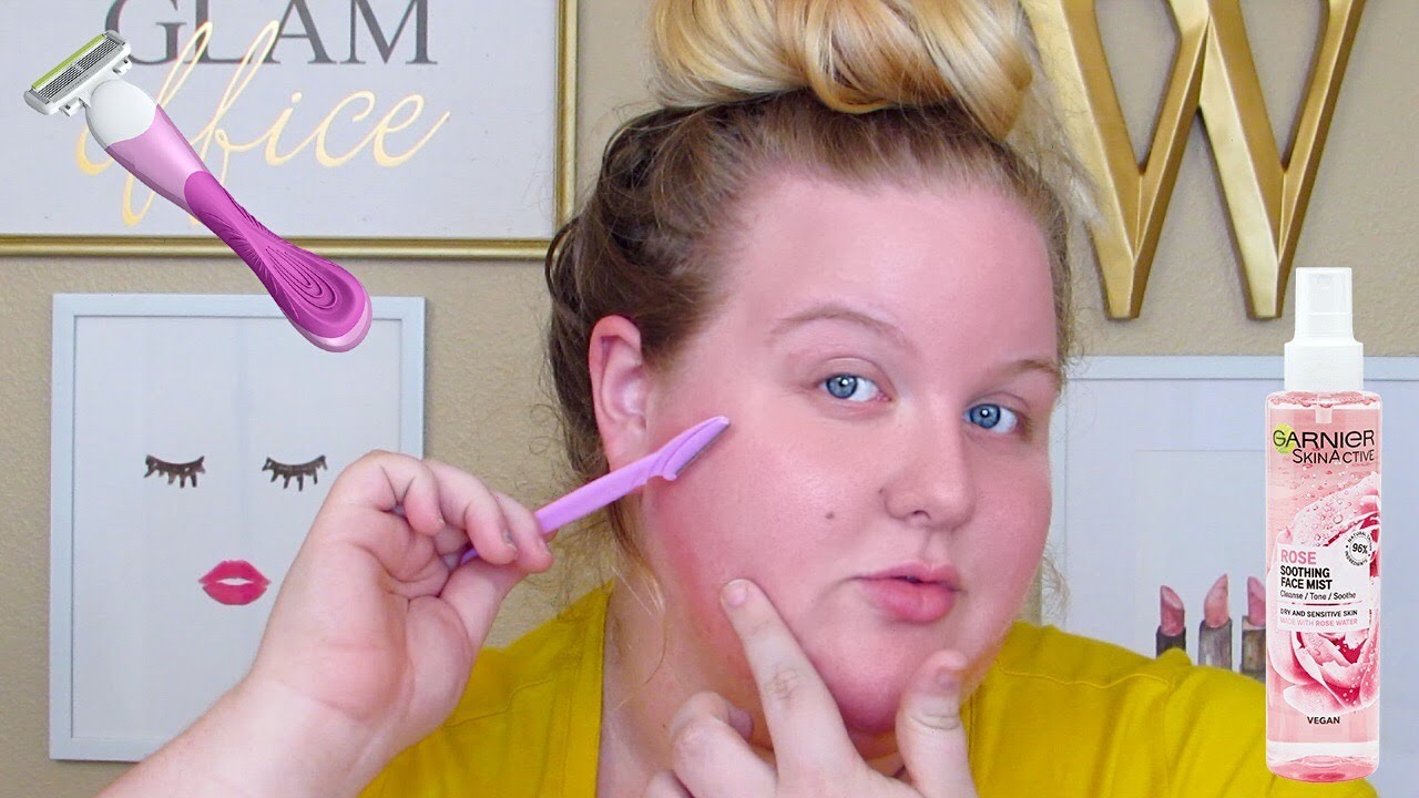 HOW I SHAVE MY FACE! - YouTube