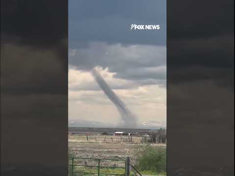 Likely landspout seen in Wyoming