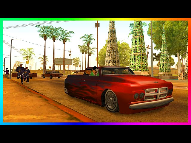 GTA San Andreas PS4 HD Gameplay! - Funny Cheat Codes, Best Easter