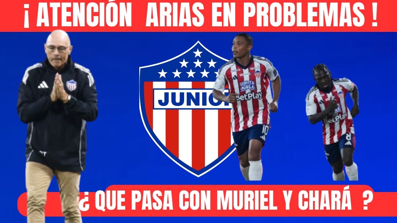 ! ATENCIÓN JUNIOR ! ALFREDO ARIAS EN PROBLEMAS TRAS EMPATAR CON ALIANZA  EN BARRANQUILLA