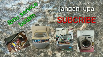 Mesin cuci front loading ganti modul universal.