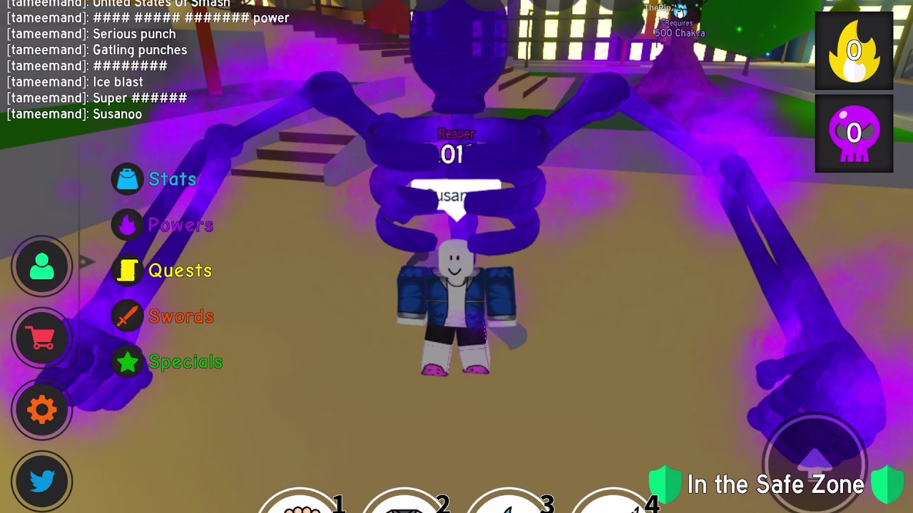 All My Powers! Anime Fighting Simulator YouTube