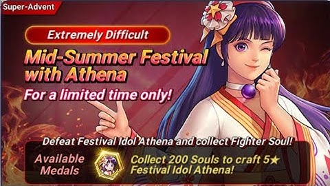 KoF AllStar Festival Idol Athena (Super Advent)