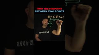 Find the midpoint between two points