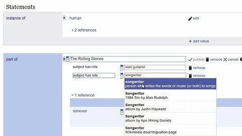 Editing Wikidata and then doing a SPARQL query to see the edited data