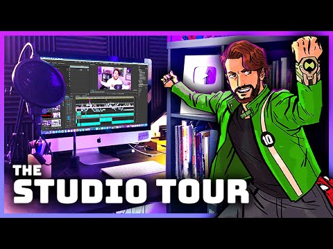 XanderFlicks Studio Tour! (YouTube Studio Setup 2021)