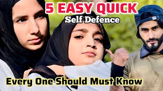 5 Best SELF DEFENCE Techniques by | Raja Tayyab | Road Fight Tricks | How to Defend yourself