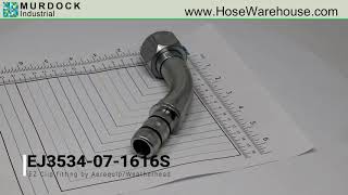 EZ Clip AC Fitting EJ3534-07-1616S (Eaton Weatherhead Aeroquip)
