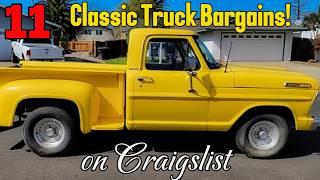 11 Classic Trucks You Can Actually Afford – Craigslist Deals!