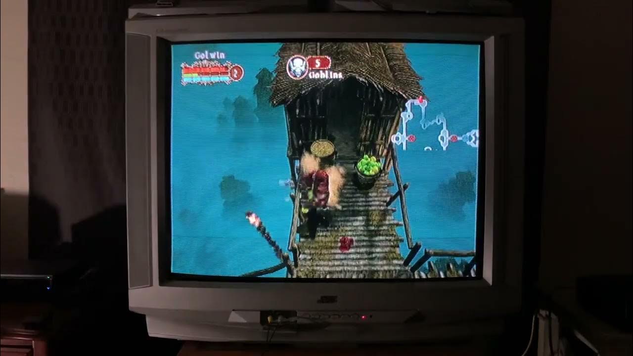 JVC DSeries CRT TV PS2 Gameplay YouTube