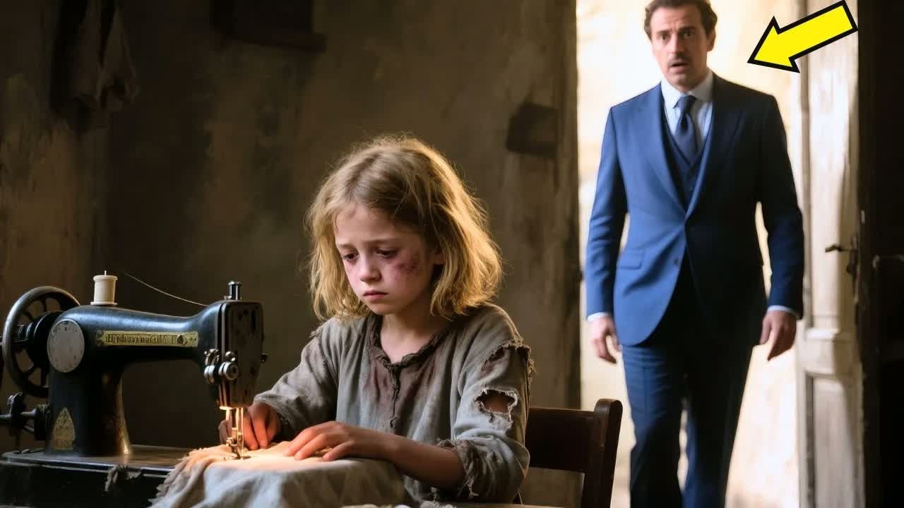 Riscotendo L'Affitto, Il Milionario Resta Scioccato： Trova Una Bambina Sfinita Che Cuce