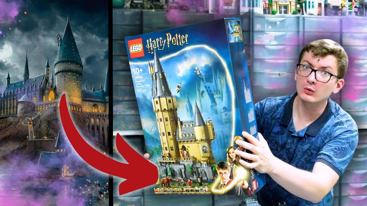 GŁÓWNA WIEŻA HOGWARTU 🏰 LEGO HARRY POTTER 76454 / RECENZJA