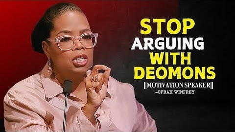 Stop Explaining Yourself to Demons in People! | Oprah Winfrey POWERFUL Motivation (WATCH THIS DAILY)