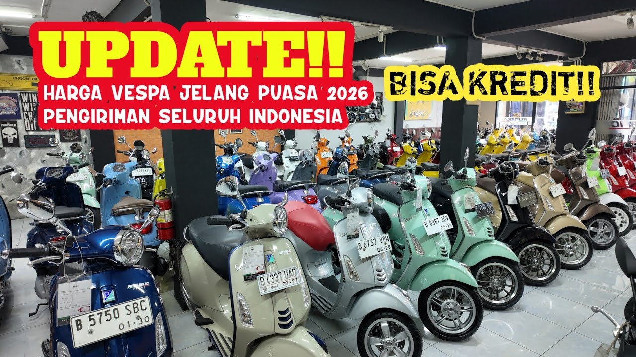 Jelang Puasa dan Lebaran 2026!! Update Harga Vespa Dulu Men!! MNVLOG X REPUBLIC VESPA