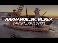 Arkhangelsk, Russia. December 2020