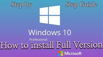 How to Install windows 10 full version - Nepali