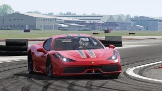 A lap around top gear test track with the ferrari 458 speciale. track:
http://assettocorsa.club/mods/tracks/top-gear-test-track.html 45...