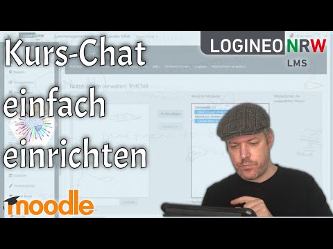 So richtest du einen Chat bei Logineo LMS ein