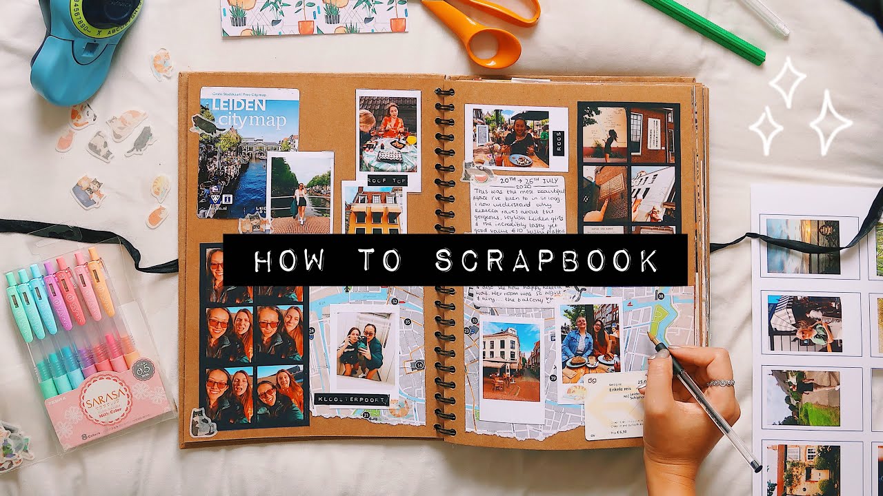 Scrapbooking Ideen mit Mini Polaroid Bildern