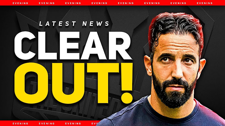 Amorim's BIG United CLEAR OUT! Man Utd News
