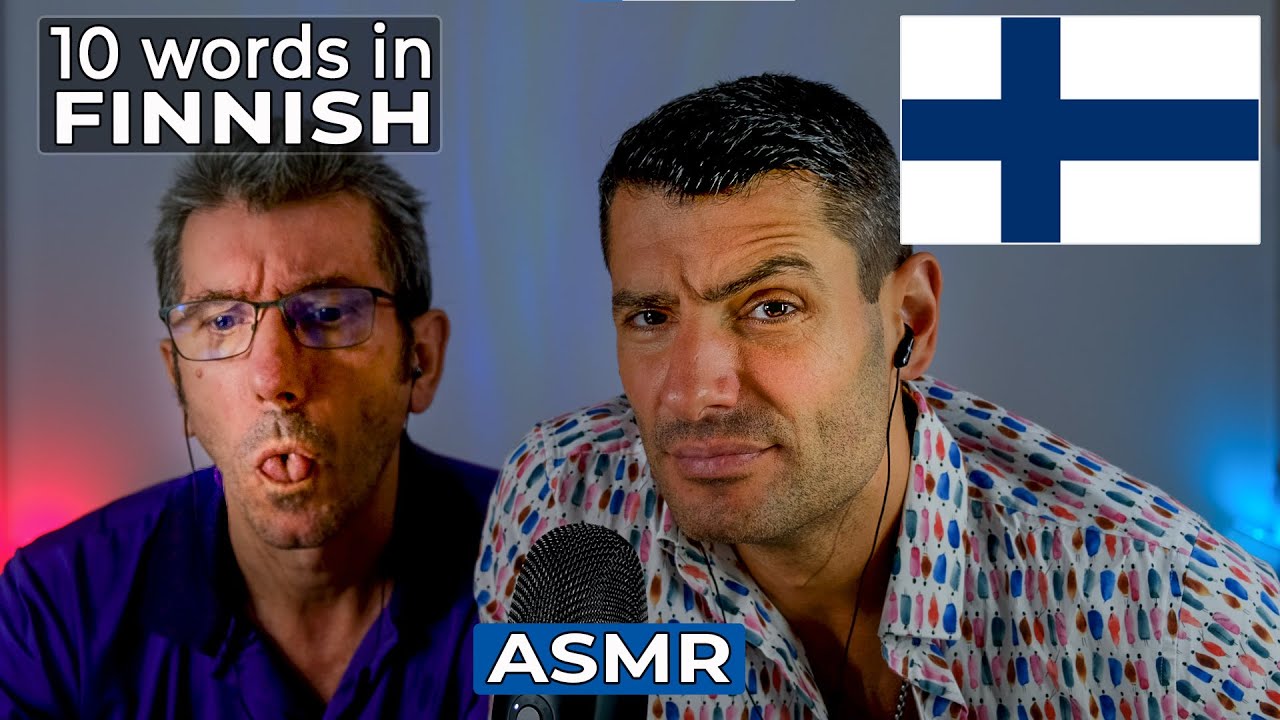 My first ASMR IN FINNISH | ASMR Triggers in 10 FINNISH Words
