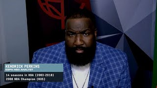 Perk couldn't believe the Heat's poor FG%: 'That can't happen!' | NBA in Stephen A.'s World