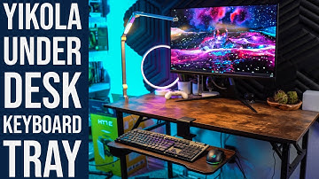 Yikola Under Desk Keyboard Tray