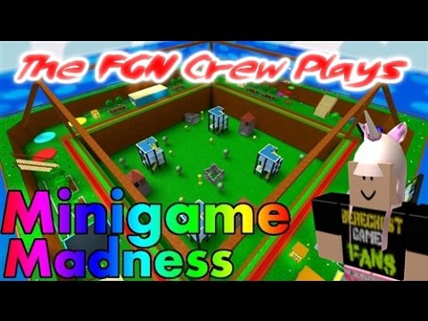 The Fgn Crew Plays Roblox Minigame Madness Pc - roblox minigame games