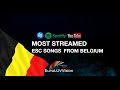 Capture de la vidéo Belgium 🇧🇪 In Eurovision Top 64 The Most Streamed Songs || Shazam, Youtube & Spotify (1956-2021)
