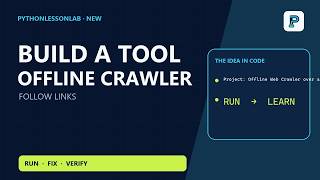 Full Build an Offline Python Web Crawler on Fixture Pages Update