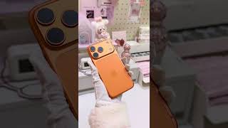Asmr Immersive Package Of Iphone 17 Pro In Hermes Orange