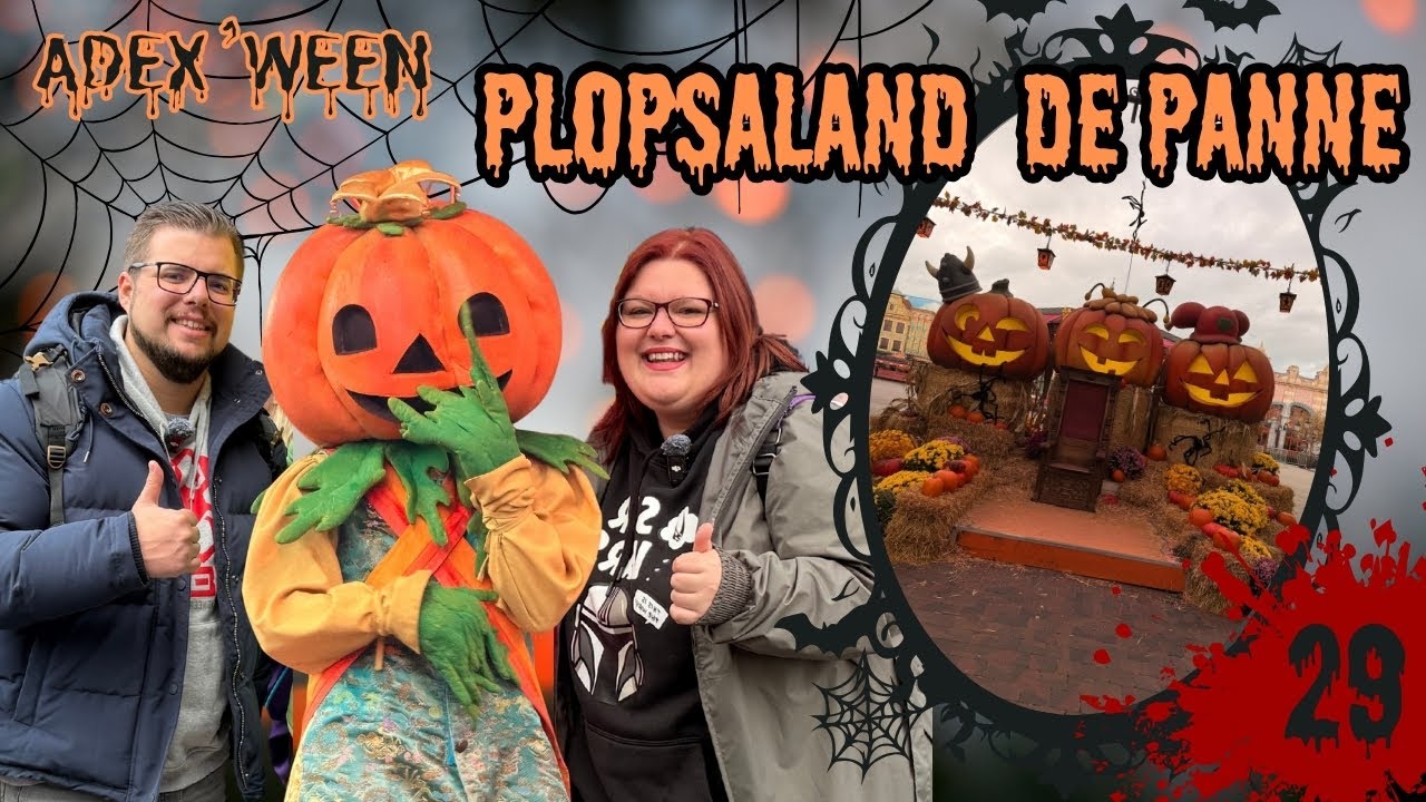 HALLOWEEN 2025 À PLOPSALAND DE PANNE - Roi citrouille, parade, food, & nocturne !