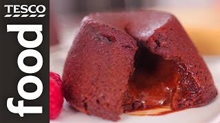 Kate moore shows us how to make the perfect dark chocolate fondant for
an indulgent dessert or naughty treat. with soft sponge and gooey
centre, it...