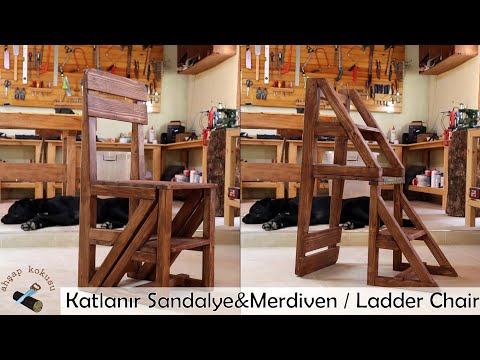 DIY Ladder Chair